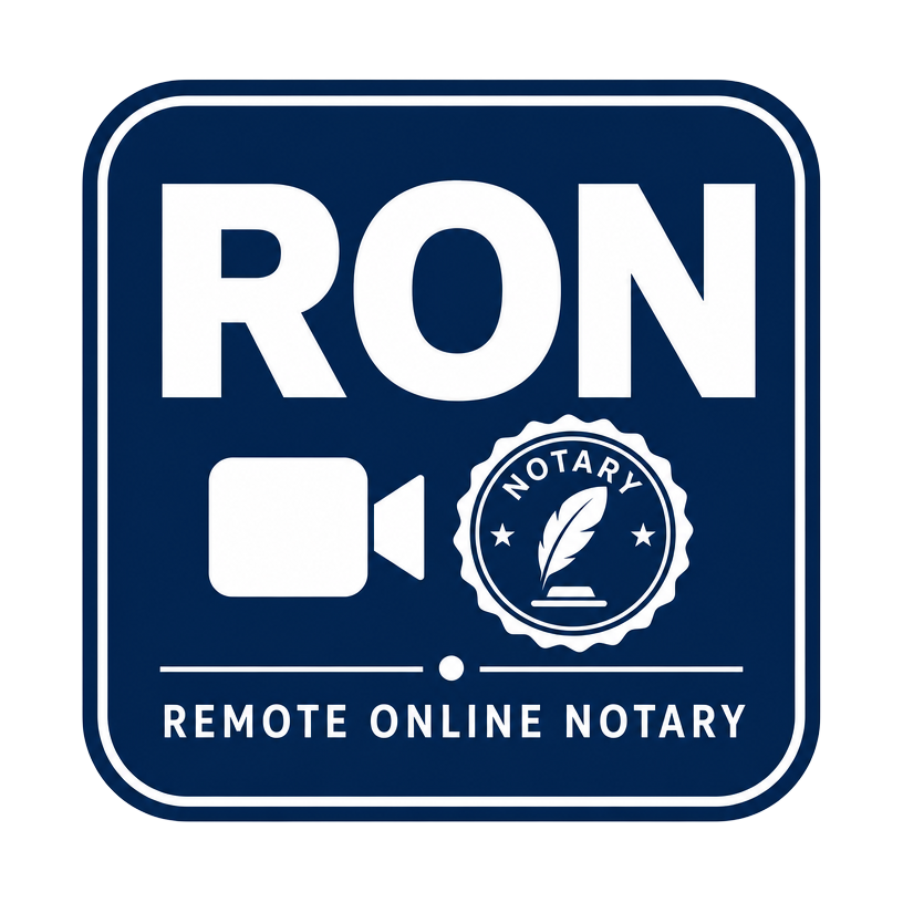 Remote Online Notary (RON) certified Remote Online Notary (RON) certified